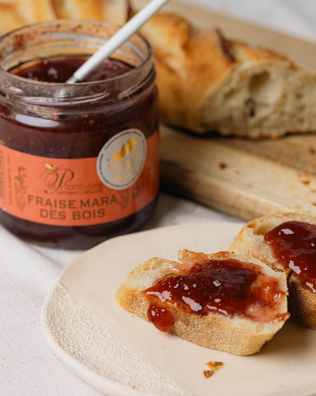 confiture artisanale française queyras hautes alpes medaille d'or paris mara des bois