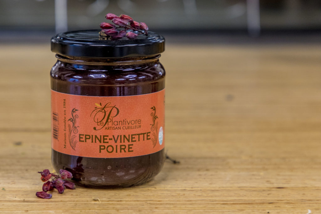 Confiture d'Épine-Vinette et Poire plantivore