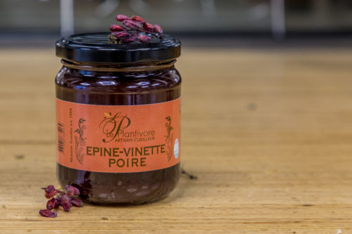 Confiture d'Épine-Vinette et Poire plantivore