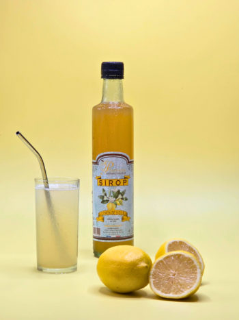 Sirop Artisanal de Citron de Sicile plantivore queyras hautes alpes