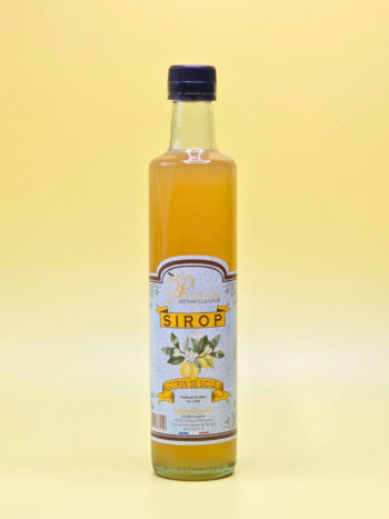 Sirop Artisanal de Citron de Sicile plantivore queyras hautes alpes