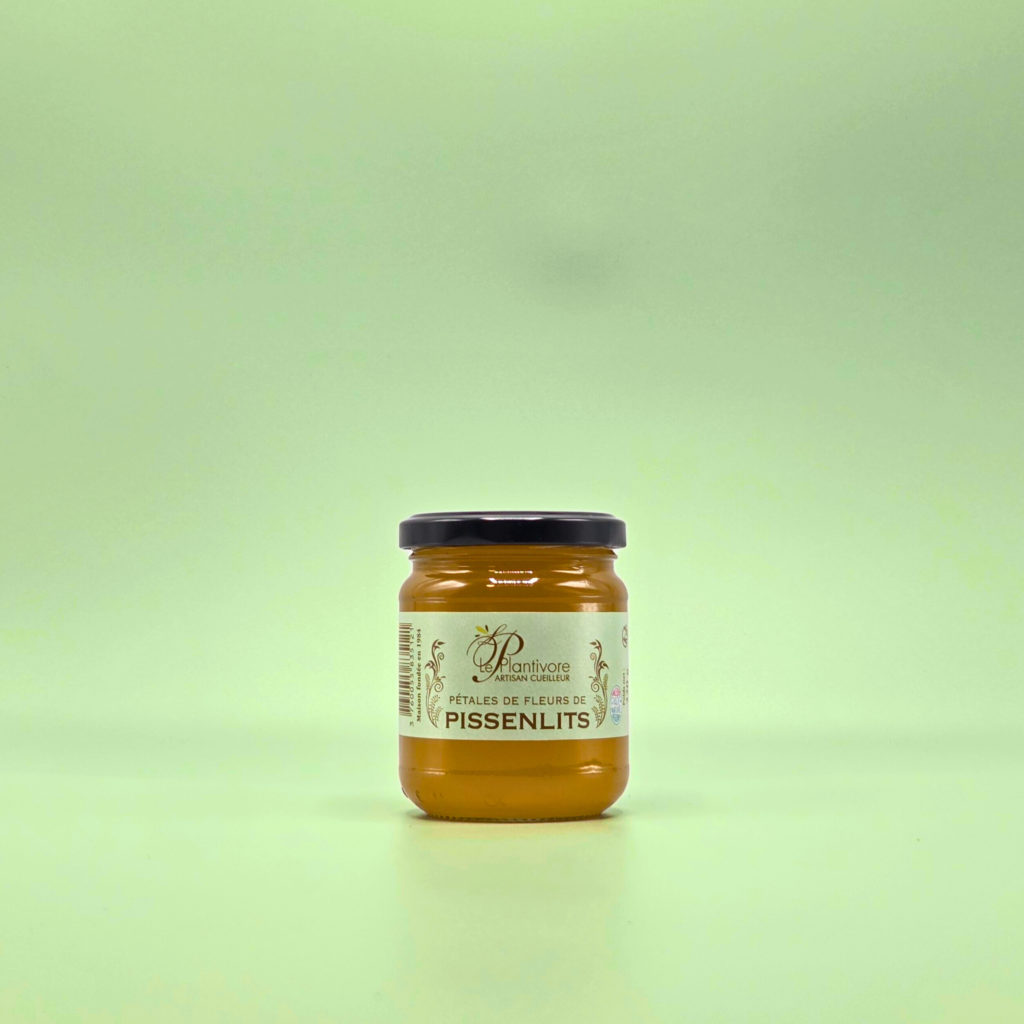 confiture de pissenlits artisanale plantivore hautes alpes