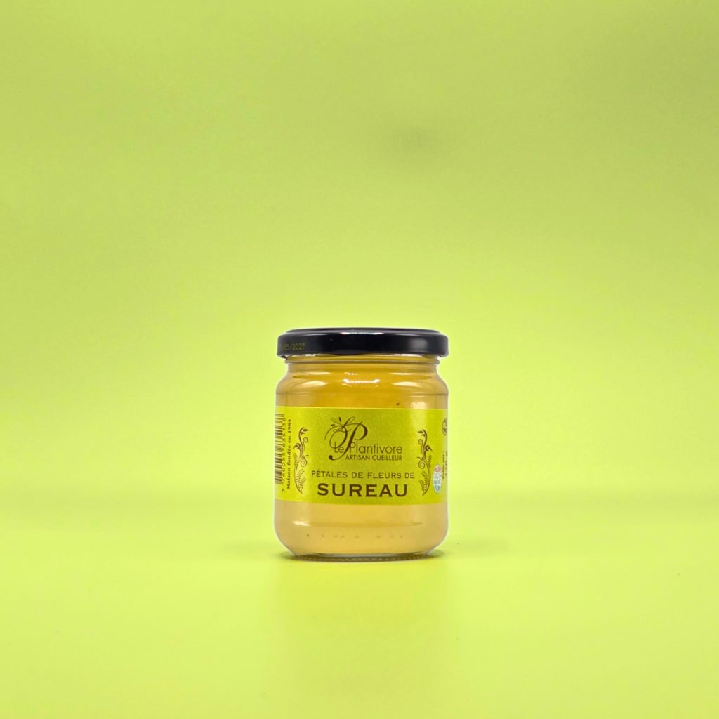 Gelée de Fleurs de Sureau confiture artisanale plantivore hautes alpes