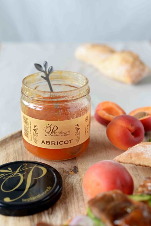 Confiture artisanale d'abricot artisan hautes alpes le plantivore cueilleur