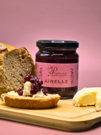 confiture artisanale d'airelle artisan cueilleur le plantivore confiture hautes alpes