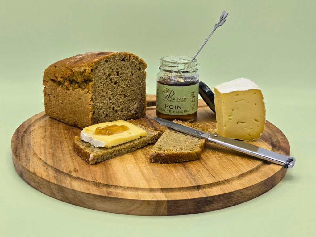 confiture gelée de foin artisanale queyras plantivore
