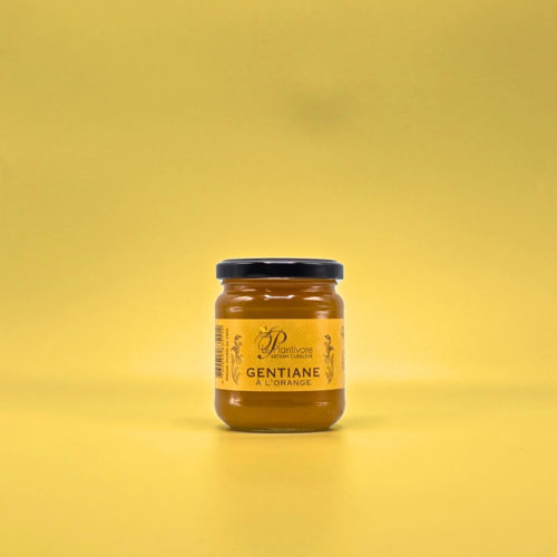 confiture gentiane orange artisanale hautes alpes queyras plantivore