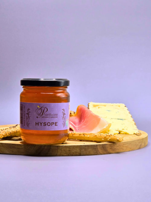 gelée d'hysope artisanale confiture hautes alpes le plantivore