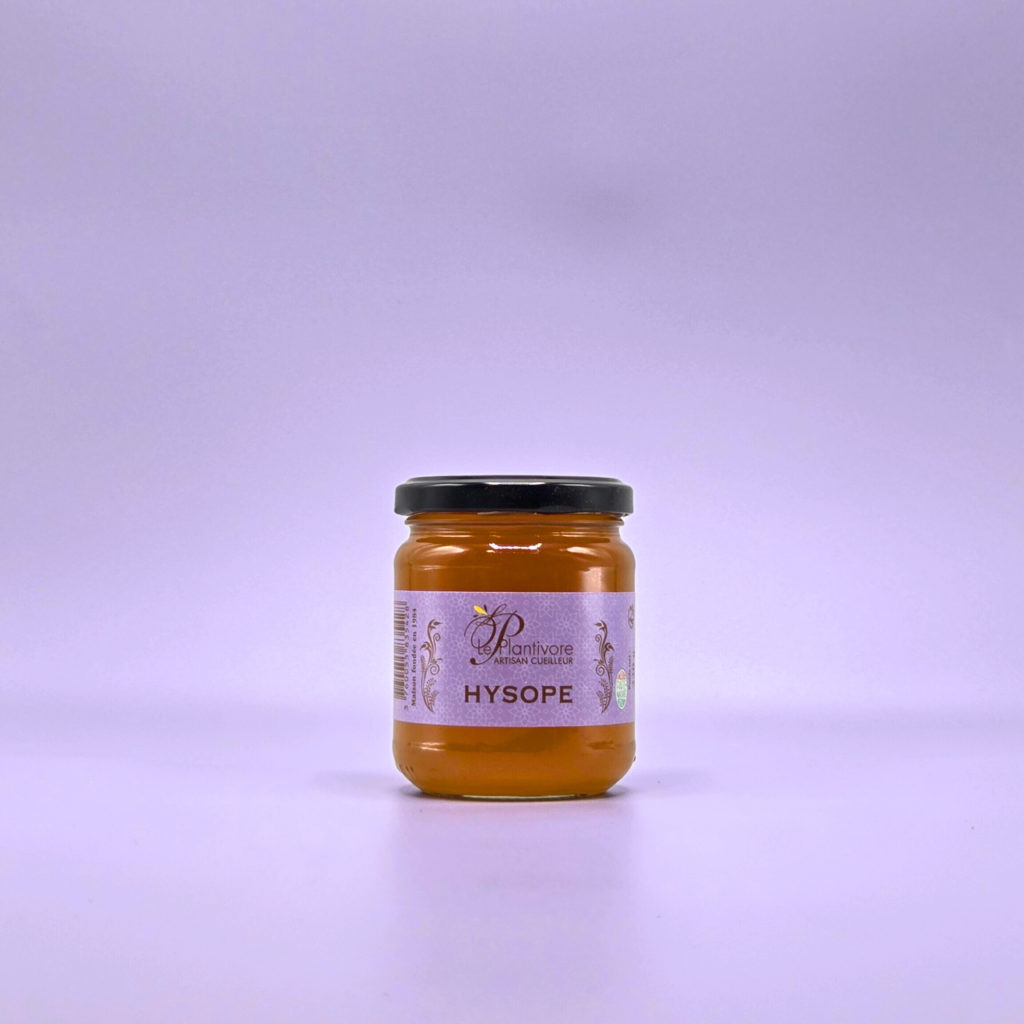 Gelée d'Hysope artisanale confiture insolite le plantivore
