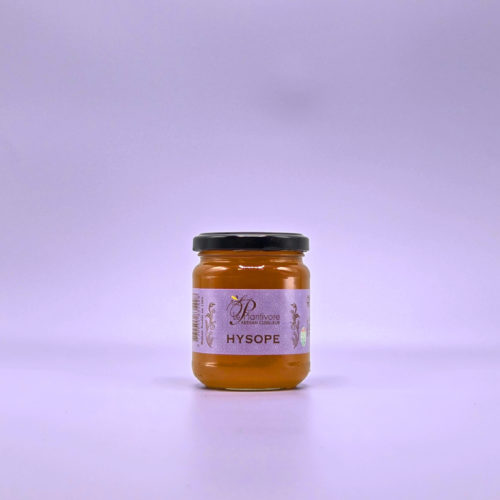 Gelée d'Hysope artisanale confiture insolite le plantivore