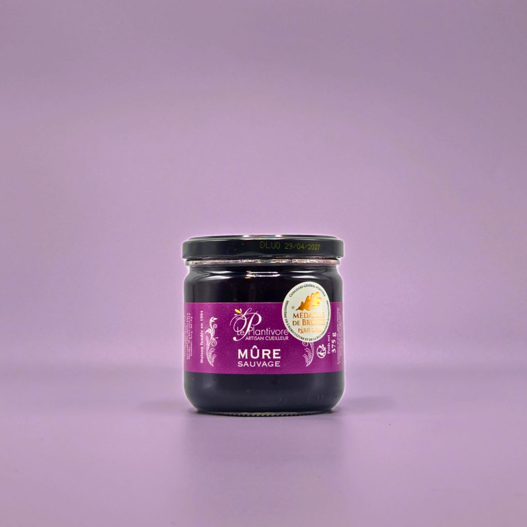 confiture artisanale de mûre artisanale plantivore queyras