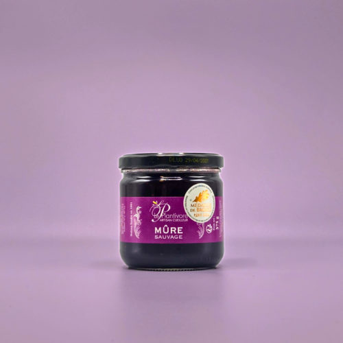confiture artisanale de mûre artisanale plantivore queyras