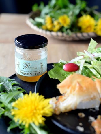 Confiture de pissenlits artisan cueilleur plantivore