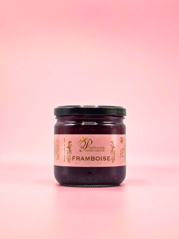 Confiture artisanale de Framboise plantivore hautes alpes médaille d'argent paris