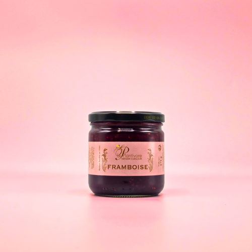 Confiture artisanale de Framboise plantivore hautes alpes médaille d'argent paris