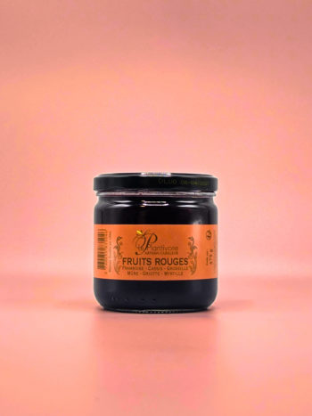 Confiture Artisanale de Fruits Rouges plantivore