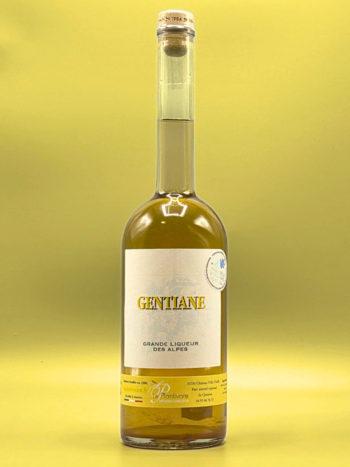 liqueur de gentiane artisanale queyras hautes alpes le plantivore