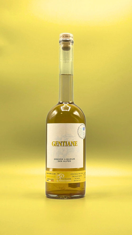 liqueur de gentiane artisanale queyras hautes alpes le plantivore