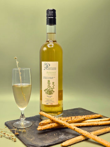 amour de génépi apéritif artisanal liqueur vin cueillette artisan le plantivore