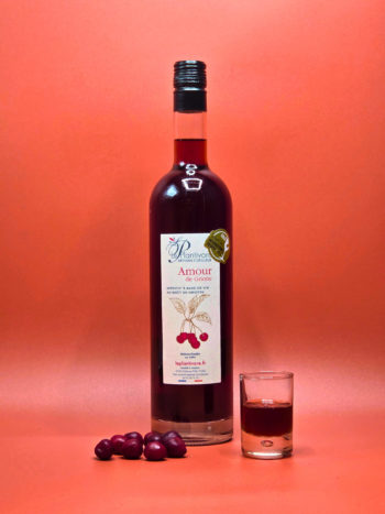 amour de griotte liqueur artisanale apéritif vin blanc plantivore