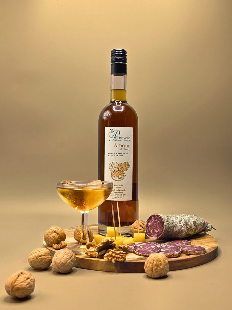 amour de noix apéritif artisanal vin blanc hautes alpes le plantivore
