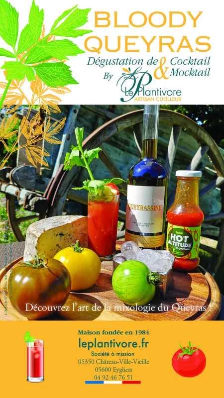 Bloody Queyras recette cocktail bloody mary hautes alpes