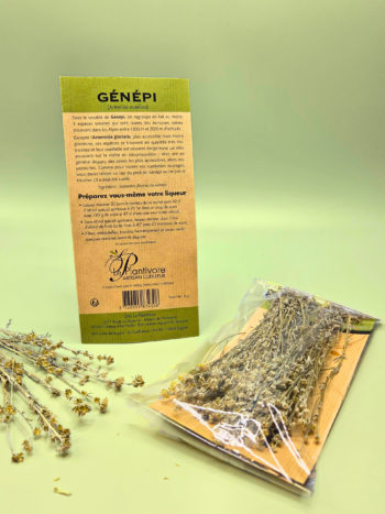 sachet de génépi hautes alpes artisan cueilleur le plantivore