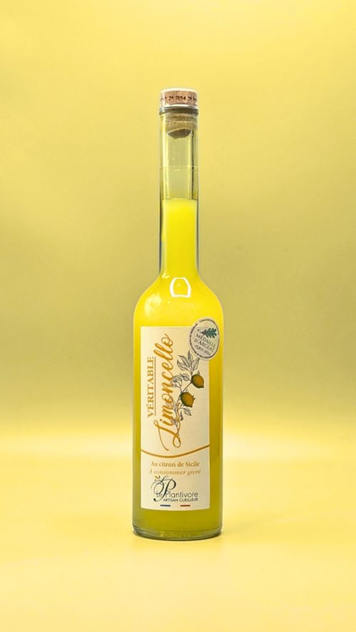 limoncello aux citrons de sicile artisanal le plantivore hautes alpes