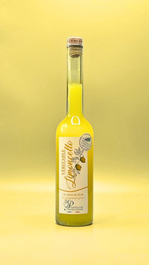 limoncello aux citrons de sicile artisanal le plantivore hautes alpes