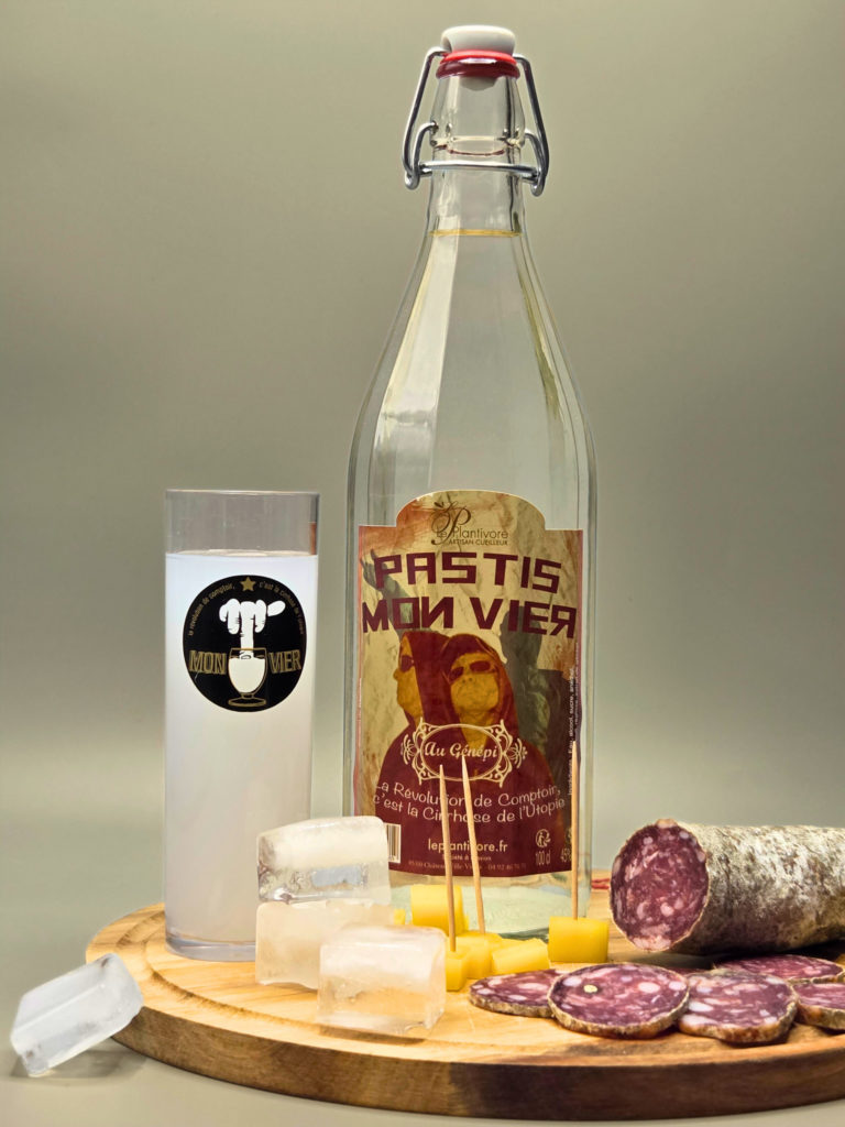 pastis au génépi pastis mon vier apéritif marseillais artisanal plantivore hautes alpes marseille ricard des alpes