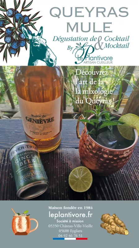queyras mule cocktail le plantivore hautes alpes