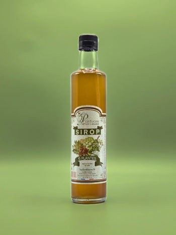 sirop artisanal aux 6 plantes artisan cueilleur le plantivore hautes alpes