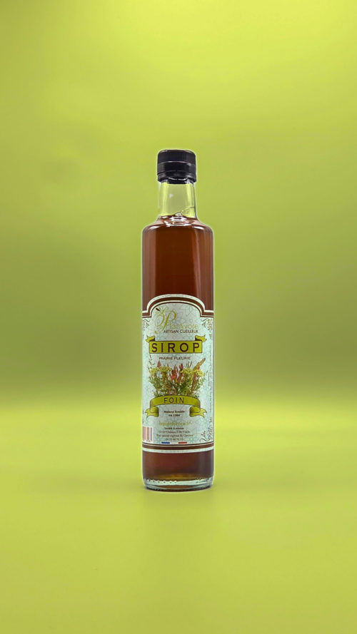 sirop artisanal de foin artisan cueilleur le plantivore hautes alpes