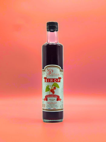 Sirop Artisanal de Framboise artisan cueilleur le plantivore