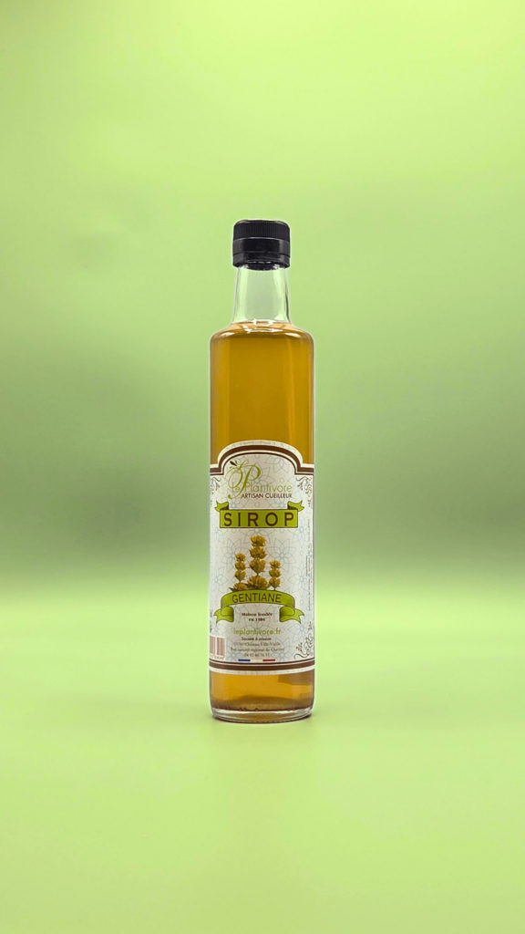 sirop artisanal de gentiane artisan cueilleur le plantivore queyras hautes alpes