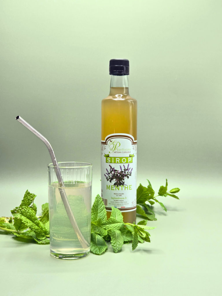 sirop artisanal de menthe artisan cueilleur le plantivore queyras hautes alpes